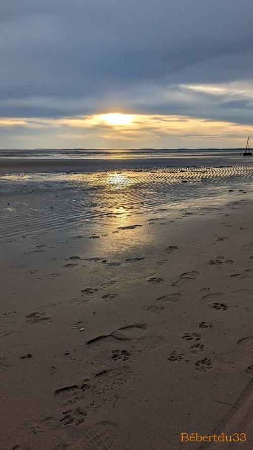 coucher de soleil à ...