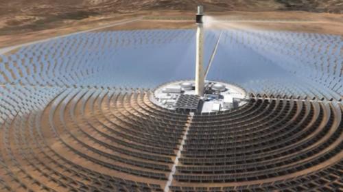 Les centrales solaires thermiques.