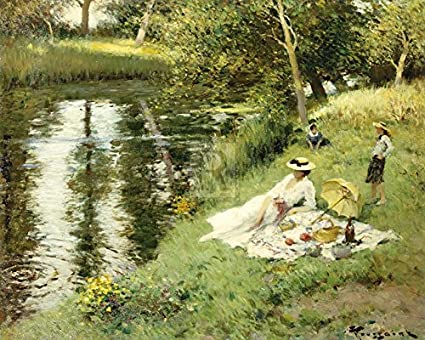 Peinture de : Fernand Toussaint