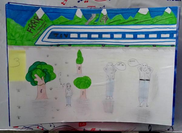Le Lion's Club Châtillonnais a offert des baptêmes de l'air aux participants d'un concours de dessin