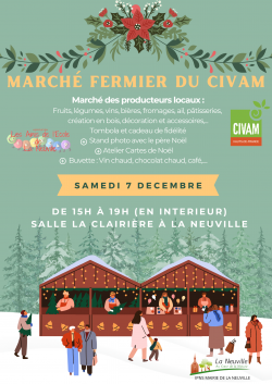 Marché de producteurs locaux : une nouvelle date!