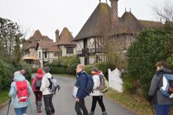 La randonnée du 23 janvier à Cabourg