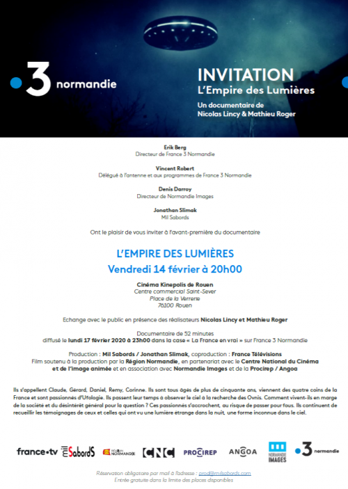"L'empire des lumières" un documentaire inédit