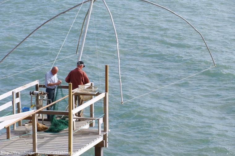 Pêche au carrelet à Pornic 