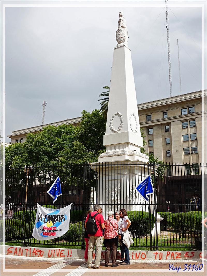 Plaza de Mayo, la place de toutes les contestations - Buenos Aires - Argentine