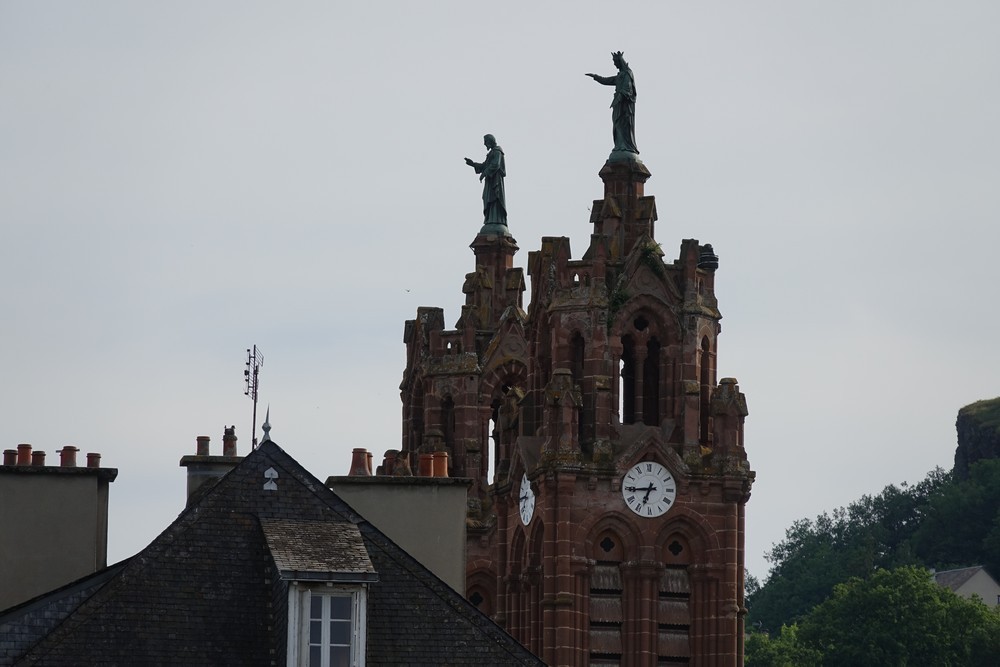 L'église Saint-Jean-Baptiste d'Espalion...