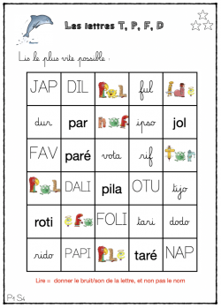 Lecture CP - série 4