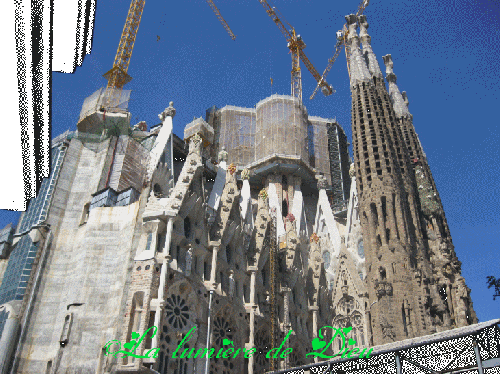Barcelone, la Sagrada Familia