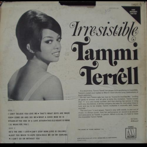 Tammi Terrell : Album " Irresistible " Motown Records MS 652 [ US ]