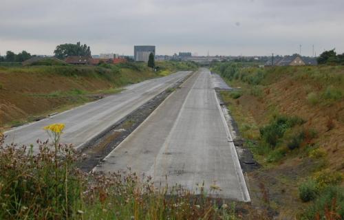  * Le chantier de la "Route de la Laine" - RN 518