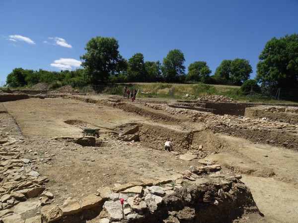 Visite des nouvelles fouilles d'Alesia avec la Société Archéologique et Historique du Pays Châtillonnais (SAHC)