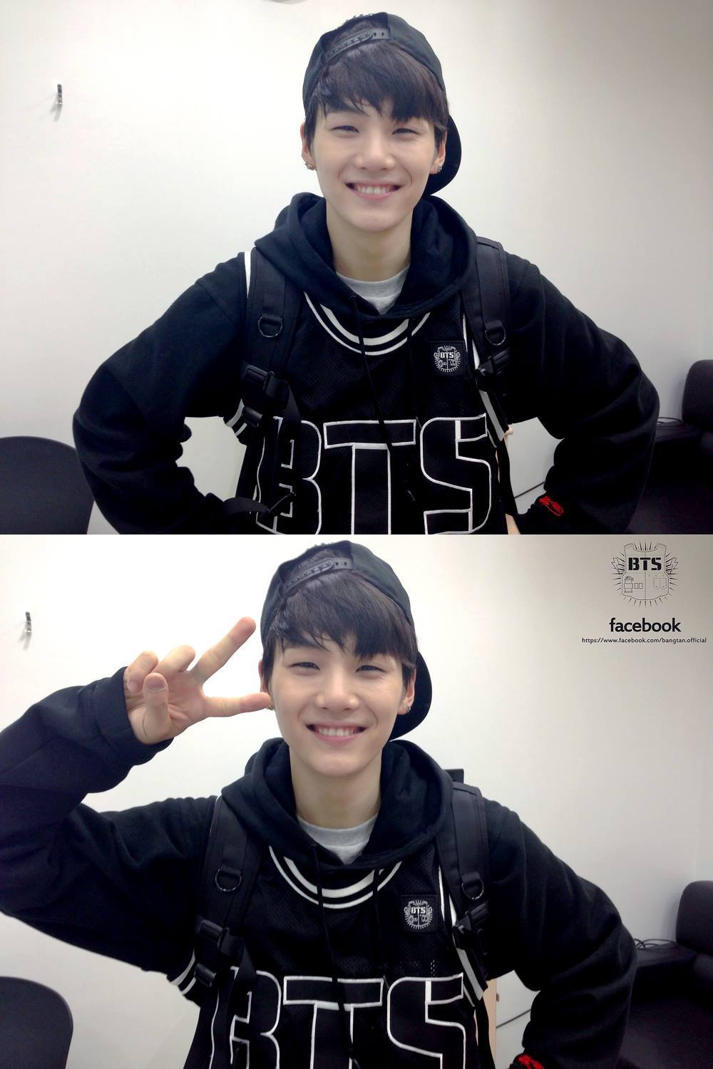 [FACEBOOK]
“ [대기실 비하인드] 130615 음악중심
방송 끝나고 방탄복으로 갈아입은 슈가!
무대 위 카리스마 대 폭팔 랩퍼 슈가의 미소는 슈가처럼 달달합니다! 슙슙 //^0^//
”
[BEHIND THE WAITING ROOM] 130615 Music Core
SUGA wearing the BANGTAN clothes after the broadcast!
SUGA who on the stage is a charismatic...