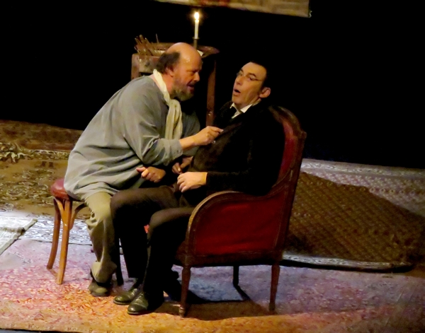 "Proudhon modèle Courbet" une pièce de théâtre extraordinaire qui a ébloui les Châtillonnais !