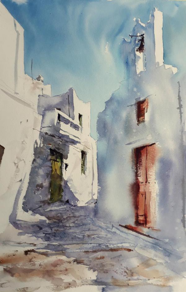 Aquarelles de : Jean Luc Decron