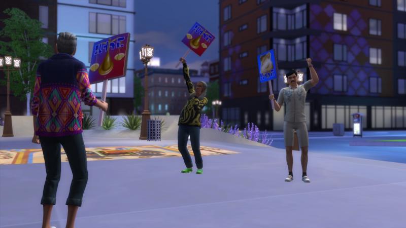 Semaine 2 - Quartier San Myshuno - Foyer Lobo