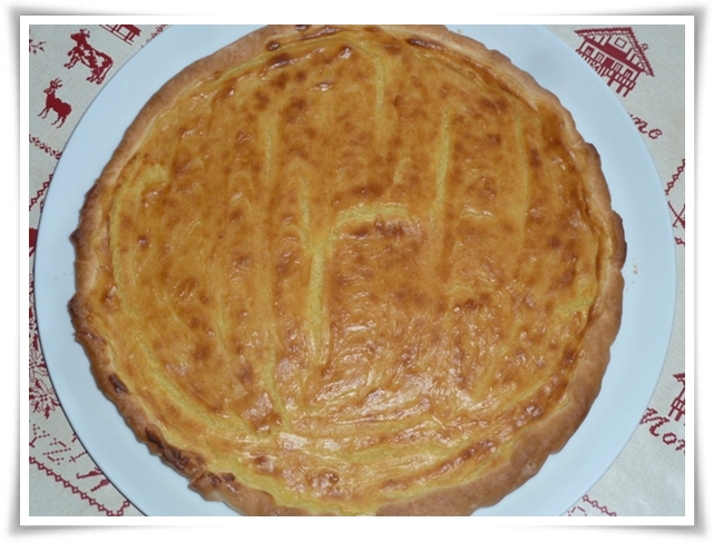Tarte à la crème ...