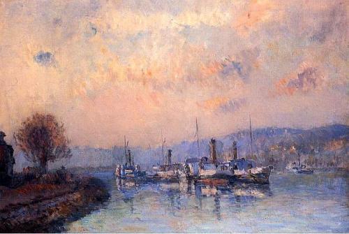 Peinture de : Albert Lebourg