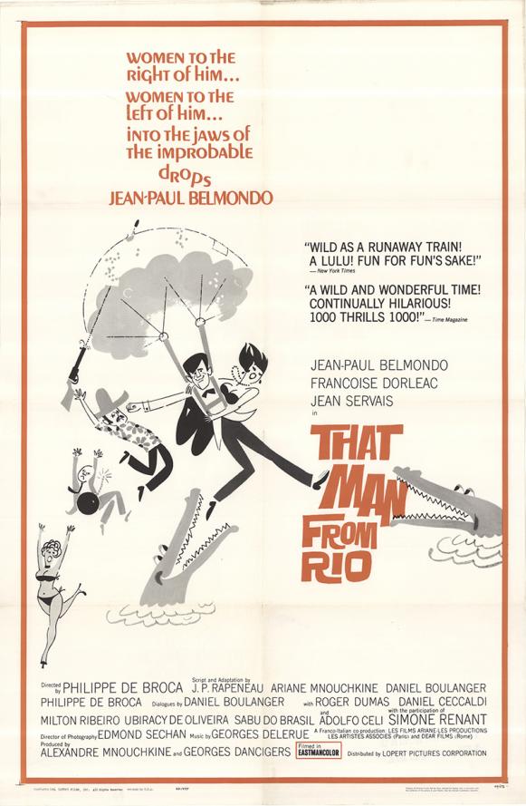 THAT MAN FROM RIO BOX OFFICE USA 1964
