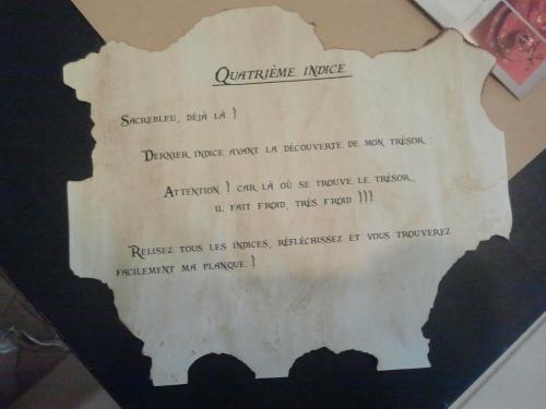 indice 4 la chasse au trésor.