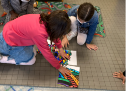 Le planisphère puzzle à colorier 