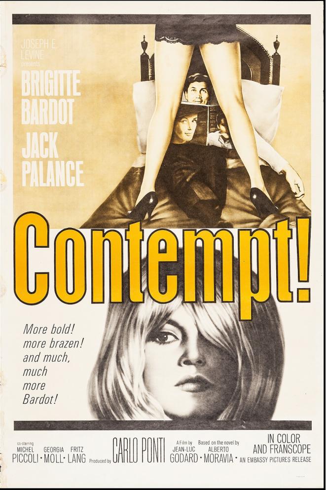 LE MEPRIS BOX OFFICE USA 1964