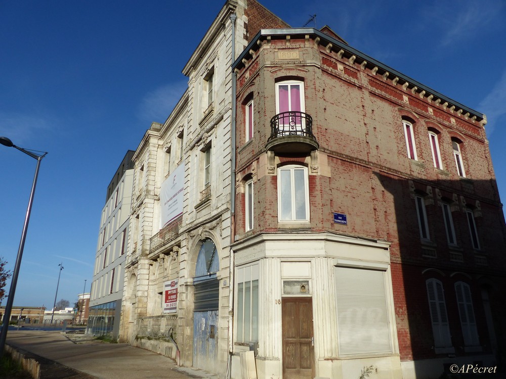 Une ville verte en hiver