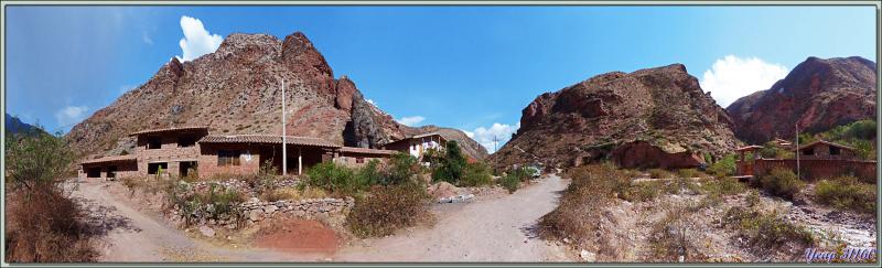 Terminus de la longue descente vers la vallée du Rio Urubamba - Tarabamba - Pérou