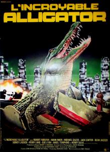 ALLIGATOR BOX OFFICE FRANCE 1980 