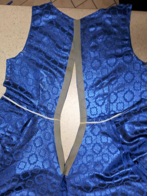 Robe mariage Assemblage et finitions
