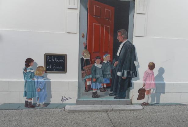 Murs : trompe l'oeil