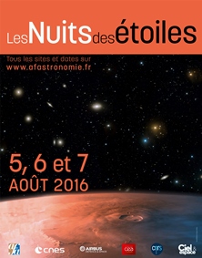 La Nuit des étoiles 2016