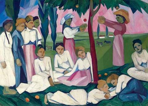 Natalia Goncharova (1881-1962) - Amazone de l'avant garde
