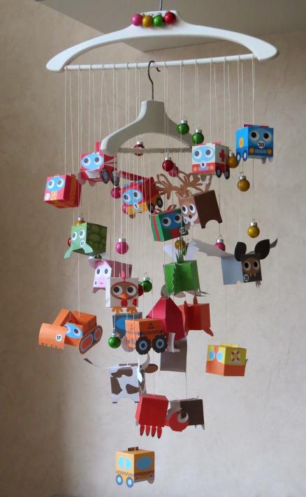 Brico de Noël : le calendrier de l'avent