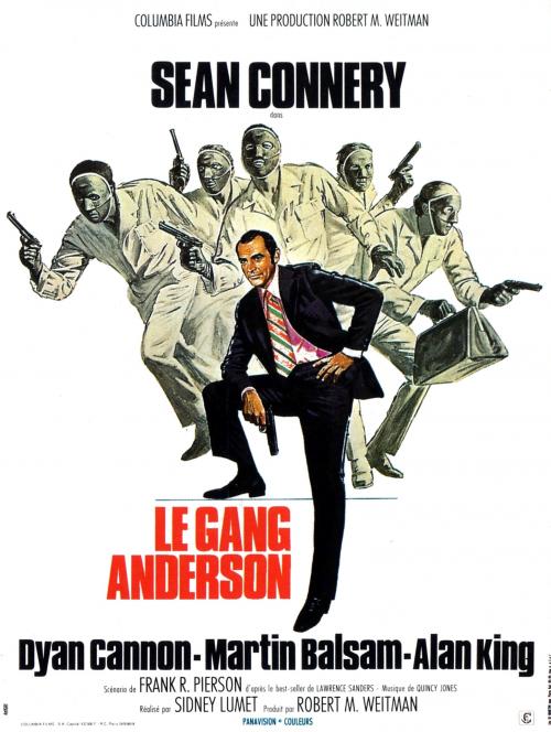 LE GANG ANDERSON - BOX OFFICE SEAN CONNERY 1971