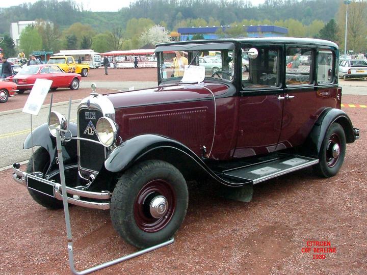 CITROEN AVANT LA TRACTION TYPES AC 6 ET C 6