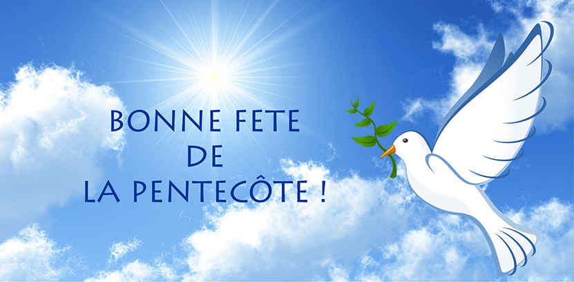 Dimanche de la Pentecote,le 23 mai 2021