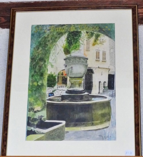 Aquarelles de Mme Leblanc