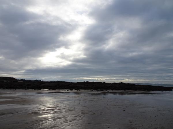 Un dimanche matin d'hiver à la plage