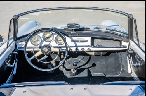 alfa romeo spider project 1957 