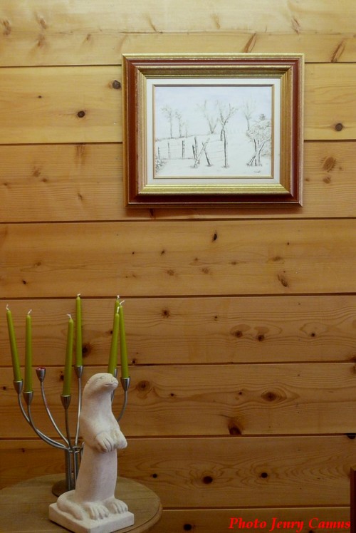 -Dominique Masson , peintre à Villaines en Duesmois