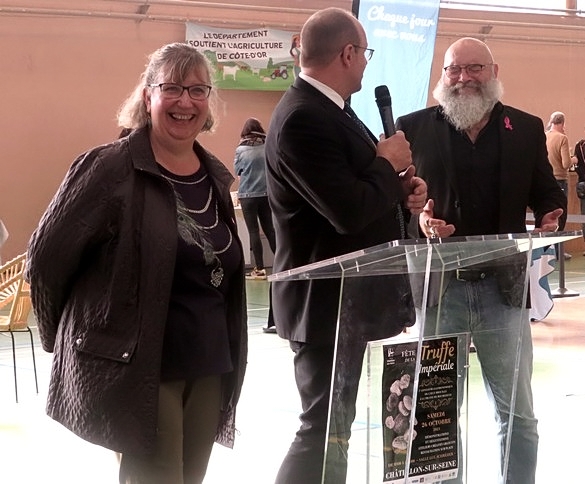 La "Tuber Uncinatum" du Châtillonnais a été mise en valeur, lors de la Fête de la Truffe Impériale du 26 octobre 2024