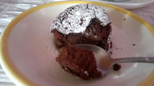 Moelleux chocolat/pois-chiche/dattes