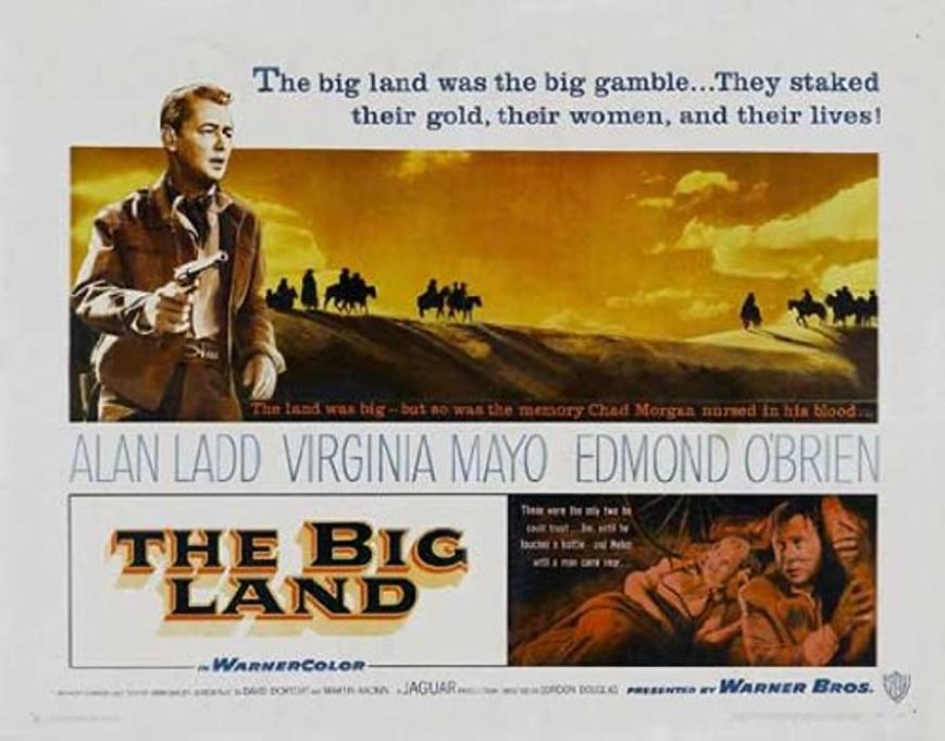  THE BIG LAND BOX OFFICE USA 1957