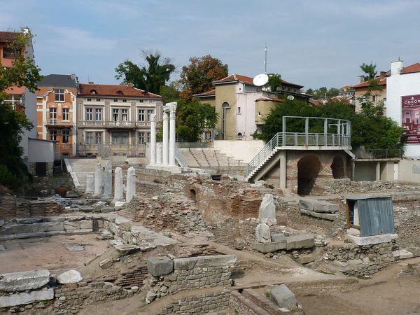 Jour 9 - Plovdiv - l'ancien Odéon