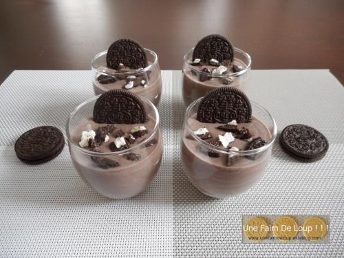 Crème dessert aux Oreo