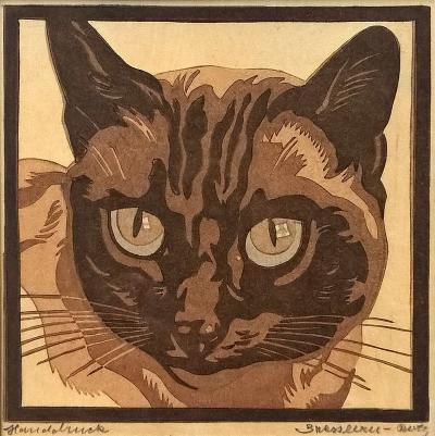 Tableau du samedi : Chat siamois