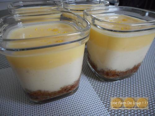 Cheesecake individuel au speculoos et lemon curd (Seb Multi Délices)