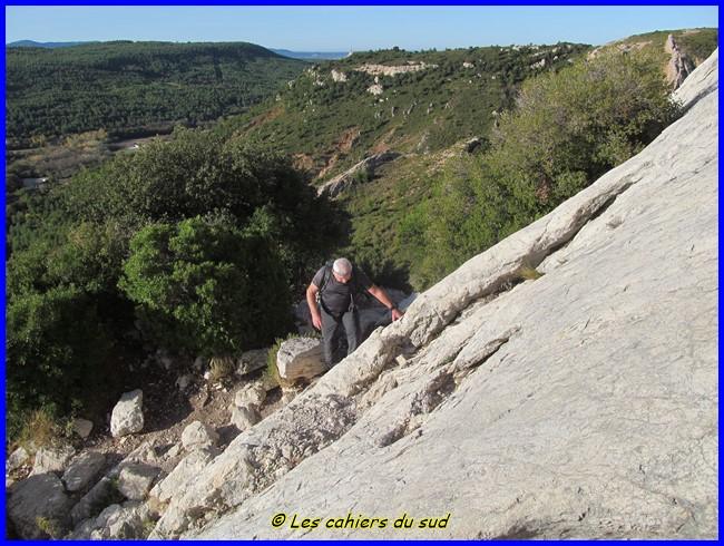 Massif de Ste Victoire, le gouffre de Garagaï