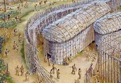 Longue maison iroquoise