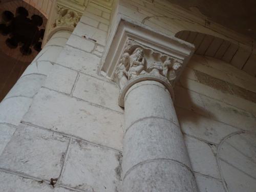 L'église de Gargilesse, les chapiteaux